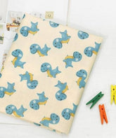 可愛恐龍圖案布料,可愛,兒童,縫紉,被子,韓國製造,半碼